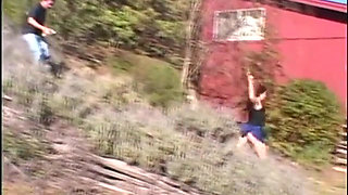 Young hot slut needs a big cock in her ass!