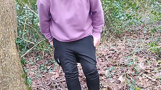MILF in Need of a Piss Takes Kitty Out