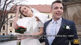 Hunt4k. fascinating czech bride spends first night with prosperous stranger