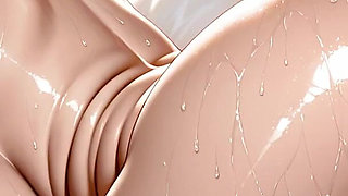 Massive Boobs MILFs in Bed Dildoing Ass