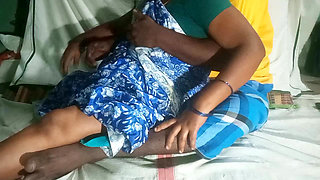 Indian Desi Cute wife husband enjoy romantic moment