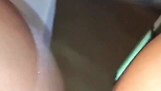 Wife Tastes Pussy on Cock! Hot Stud Creampies Stallion While Slutty Wife Watches!