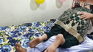 Muslim Stepmom Fucked by Desi Stepson