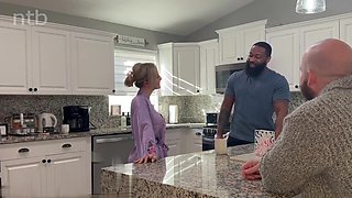 Cuckold sex with glamour wife