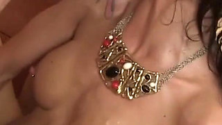 Hardcore fucking with alluring brunette