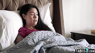18-years-old has to get laid in front of her stepmom