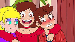 Gravity Falls Hentai Parody - Mabel Pines Pussy Licking & Cowgirl Sex