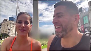 Argentinian Fitness Babe Gets Picked Up - Michelle 13 Min