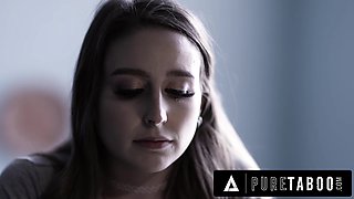 PURE TABOO Laney Gray Fucks Her stepsister's Boss To Save Her Job And Convince Him To Take Her Back