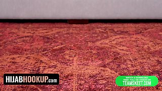 Hijab dressed in step sisters Malina Melendez and aubry babcock nail their step brother - hijab hookup