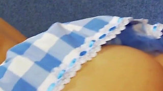 4 sluts with amazing tits have hardcore fuck on the sofa