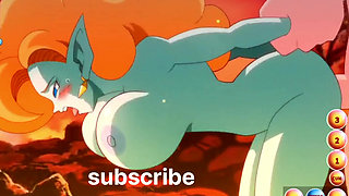 Zangya enjoys a huge cock pounding her little pussy from behind - Kame Paradise