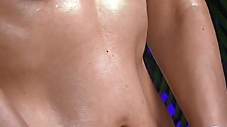 Naked Cock Massage with so Hot Cumshot!