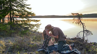 Outdoor Sex by the Water - Rosyskye