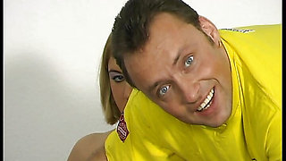 He fucks German housewives with the dildo