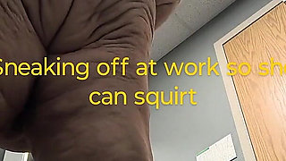 Sneaking off at Work Fuck She's Gonna Squirt