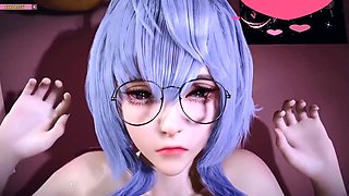 Anime Hentai - Beauty Lustful Young Girl - 3d Animation