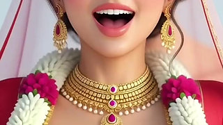 Indian mature model is getting hard fuck in bed and bathroom