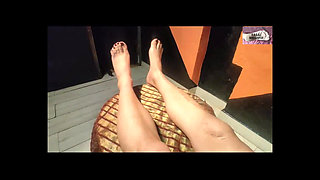 Mel Loves Her Owner's Feet 1