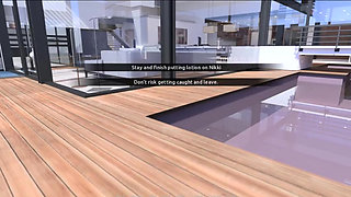 The Visit V0.11 Part 23 Gameplay by Loveskysan69 Karen's Final
