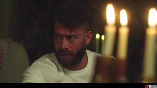 Xander Corvus' Wild Fear in a Halloween Scene