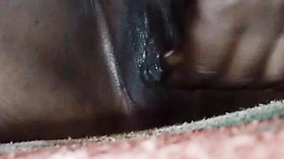 Horny Black Cougar Enjoy to Masturbate