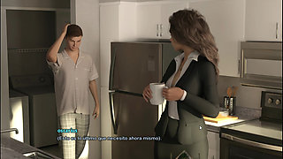 MY STEPMOM BECOMES A HOT WOMAN WITH EVERYONE IN THE OFFICE MY BIMBO DREAM 6