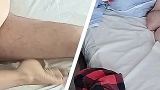 Crazy Sex in the Bedroom with a Hot Amateur Couple.