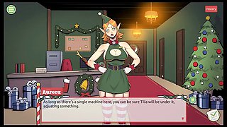 Claus Secret Surprise XMAS HENTAI Game Ep.1 Naughty elf and sexy santa wife !