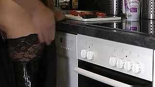 Surprise in the Kitchen - How a Slut Should Cook