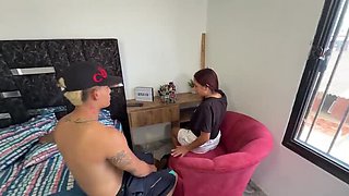 Hardcore Stepbrother Sex Before Boyfriend Arrives - KathySexxx Takes Big Cock in Tight Pussy