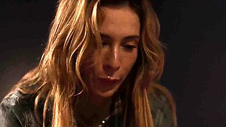 Magdalenas ride in the bathroom Anal Blonde Blowjob Cumshot