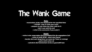 The Wank Game 2 - Pussy and Breasts - Try Not to Cum