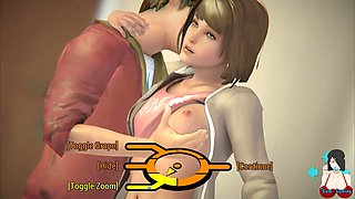 Life is Strange inspired animated porn with Max Caulfield getting naughty