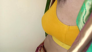 New married women showing her cute structure