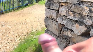 Public Cock Flash Leads to Handjob