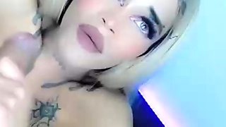 Hot Tranny Webcam Masturbation