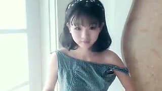 Petite Asian college girl