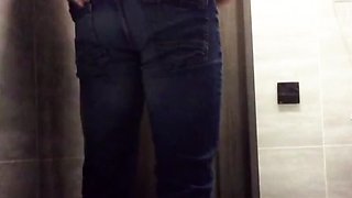 Hot Turkish Threesome - Wife & Sister-in-Law Fuck in Public Toilet - Amateur Cheating Sex