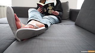 Pov: You Are Watching Your Step Sister Reading