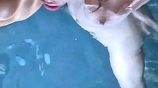 Night Manager with Marina Gold and Julia North in the Pool