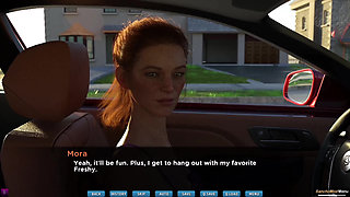 Bare Witness #6 Mora is sucking a good kisser.