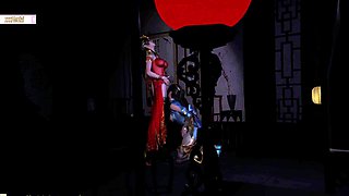 Medusa Queen and Feng Qing Yi Seduce - 3D Animation
