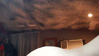 Masturbation with a pillow