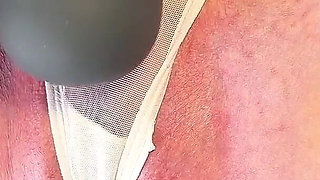 Squirt and Orgasm with Loud Moans Experienced by My Pussy From Clitoral Masturbation with Big Vibrator