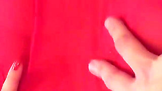 Busty Babe Slurps Fresh Semen