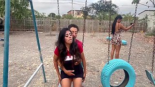 If They Discover Us? , Fun Sex In A Public Park With My Fucking Whore Girlfriend And A Horny Stranger 11 Min With Big Ass Stepmom2 And Tak Tak