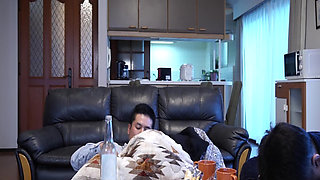 M867g11 When I Groped My Wife's Crotch in the Kotatsu at a Friend's House...