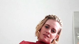 Hot Blonde Babe Solo Masturbation