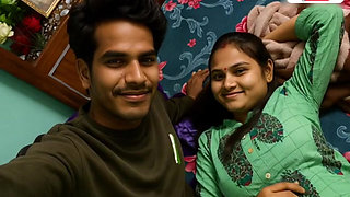 New married indoor Desi indian beautiful  kissing by -Snapchat143